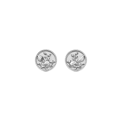 Fantail Coin Studs (Friendly)