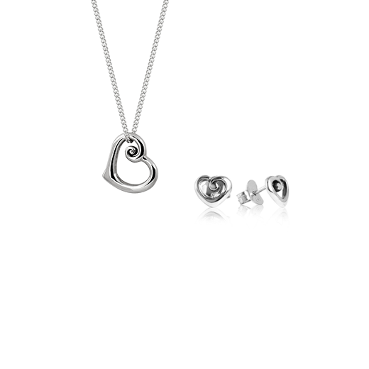 Heart of NZ Jewellery Set