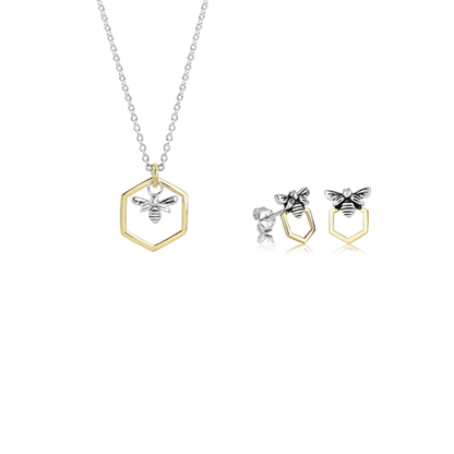Honey Bee Jewellery Set