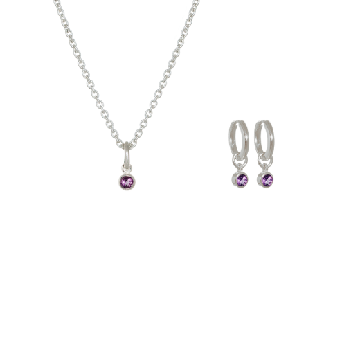 February Birthstone Jewellery Set