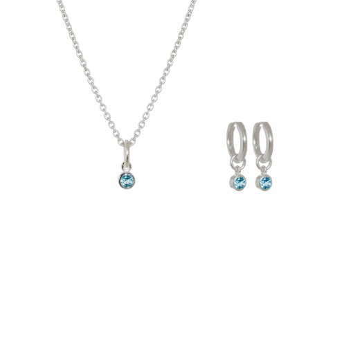 December Birthstone Jewellery Set