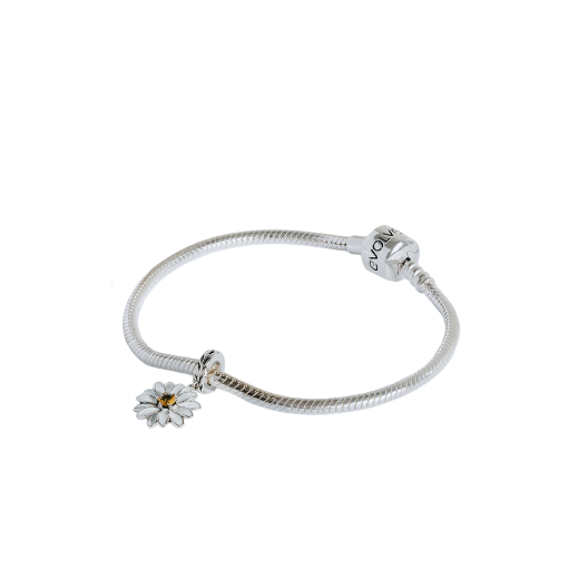 White Daisy Starter Bracelet