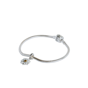 White Daisy Starter Bracelet