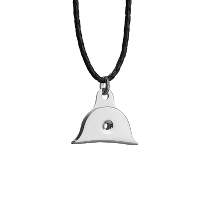 Statement Shepherd's Whistle Necklace (Leather)