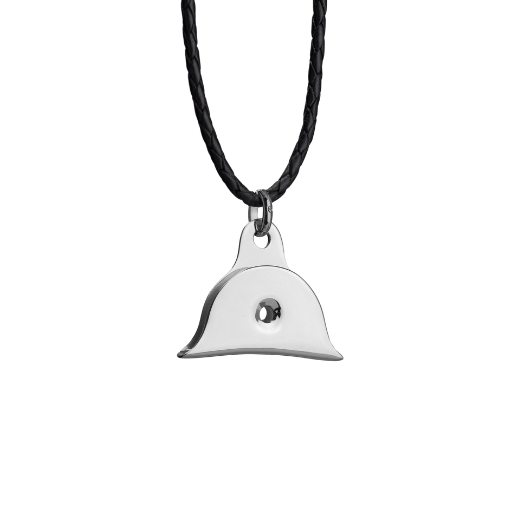 Statement Shepherd's Whistle Necklace (Leather)