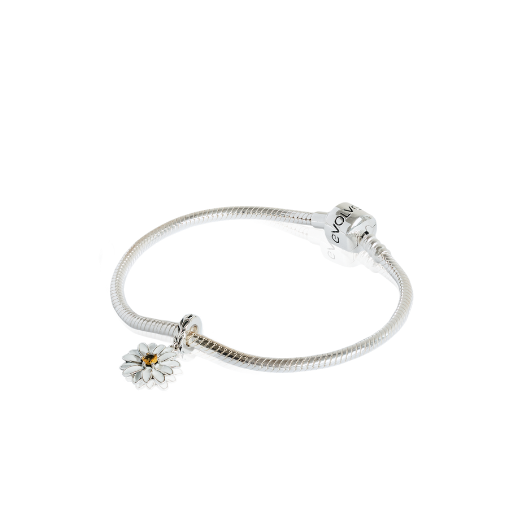 White Daisy Starter Bracelet