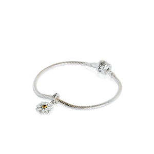 White Daisy Starter Bracelet