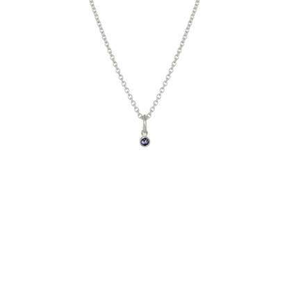 September Necklace (Iolite)