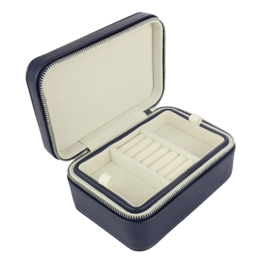 Navy Classic Jewellery Box