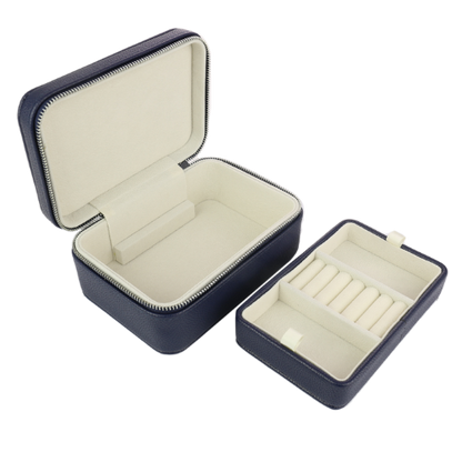 Navy Classic Jewellery Box