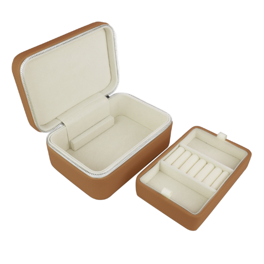 Tan Classic Jewellery Box