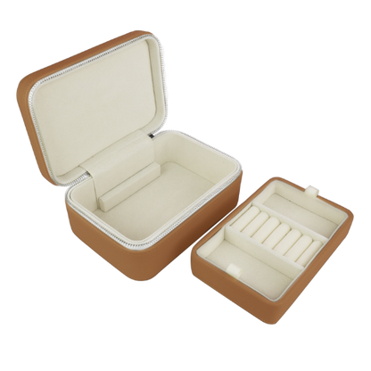 Tan Classic Jewellery Box