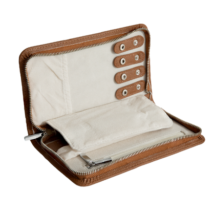 Tan Jewellery Wallet