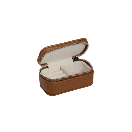 Tan Micro Jewellery Box