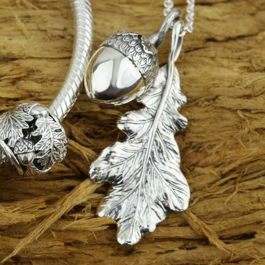 Evolve Acorn Necklace