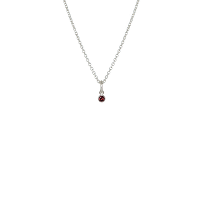 January Necklace (Garnet)