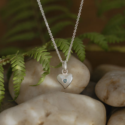 Devoted Heart Pendant Charm (Calm)