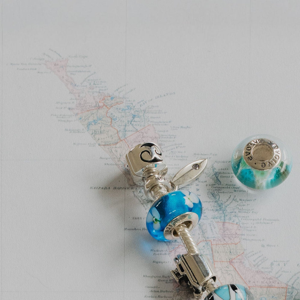 Evolve Bay of Islands Murano Glass Charm