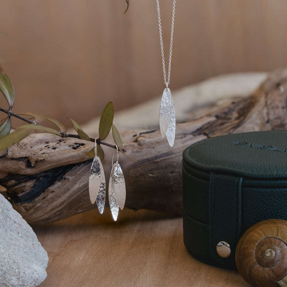 Kauri Leaves Jewellery Set