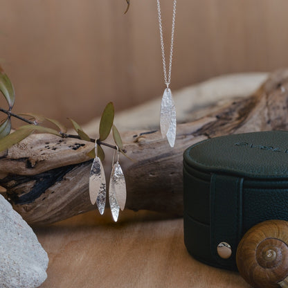 Kauri Leaves Jewellery Set
