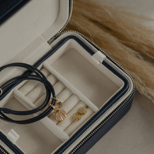 Classic Jewellery Box Navy