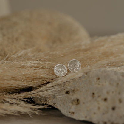 Kiwi Coin Studs (Iconic)