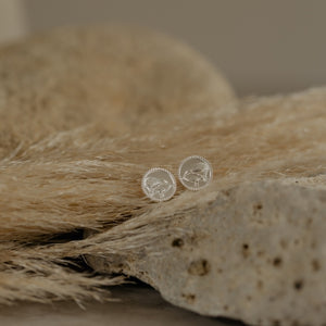 Kiwi Coin Studs (Iconic)