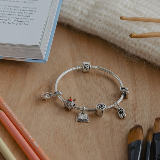 Tea Cup Pendant Charm (Caring)