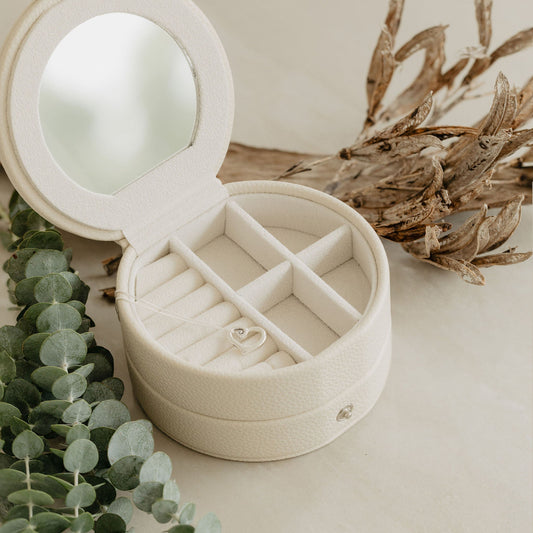 Taupe Mini Jewellery Box