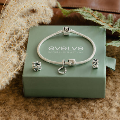Lucky Horseshoe Pendant Charm