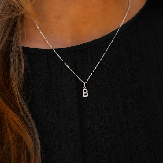 Initial Necklace B