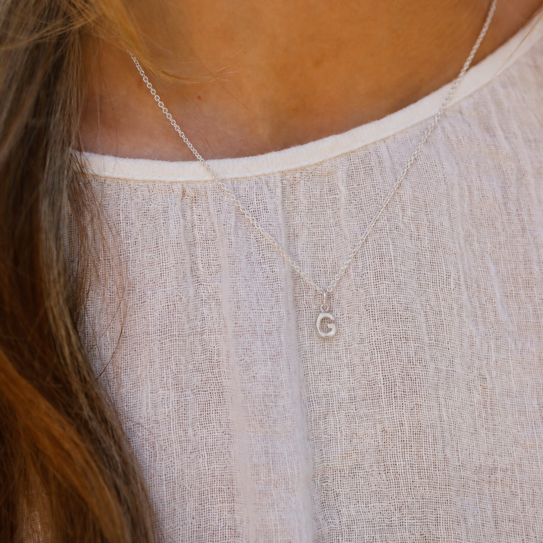 Initial Necklace G
