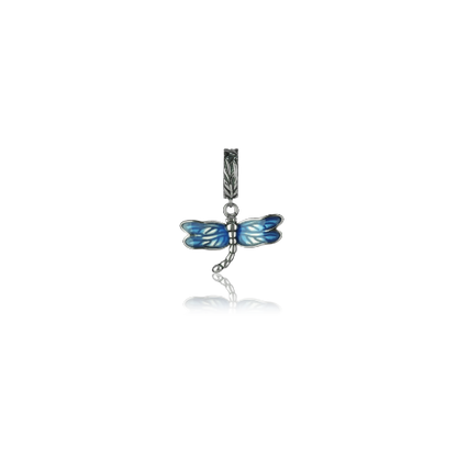 Blue Dragonfly Pendant Charm (New Beginnings)