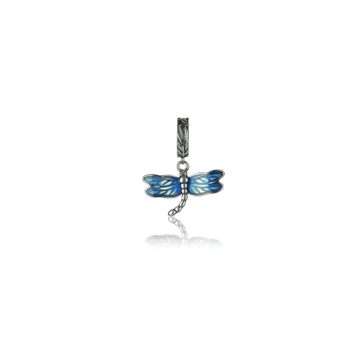 Blue Dragonfly Pendant Charm (New Beginnings)