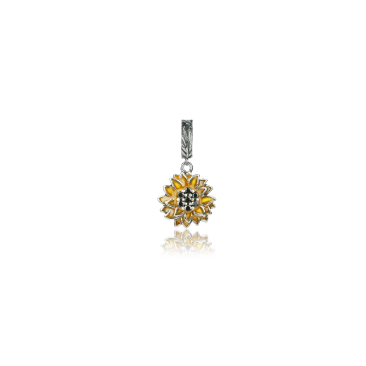Sunflower Pendant Charm (Radiant)