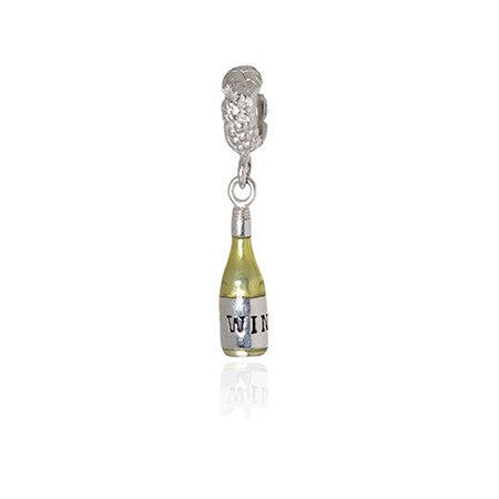 NZ White Wine Pendant Charm (Joy)
