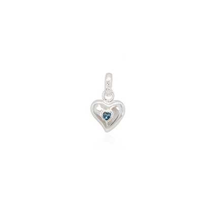 Devoted Heart Pendant Charm (Calm)
