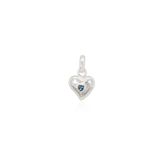 Devoted Heart Pendant Charm (Calm)