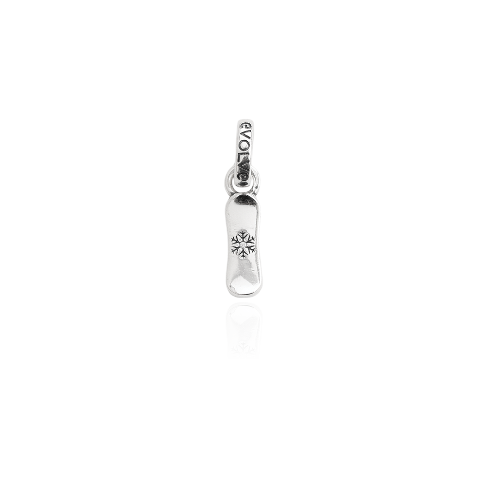 Snowboard Pendant Charm (Thrill)
