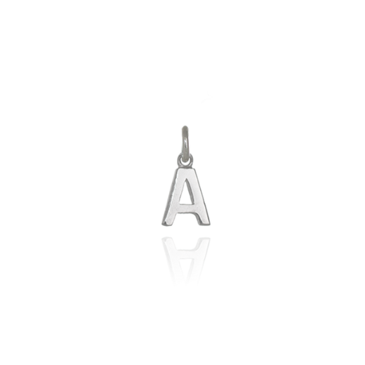 Mini Letter 'A' Pendant Charm