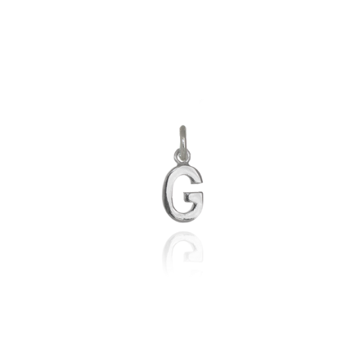 Mini Letter 'G' Pendant Charm