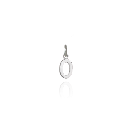 Mini Letter 'O' Pendant Charm