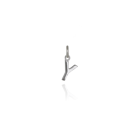 Mini Letter 'Y' Pendant Charm
