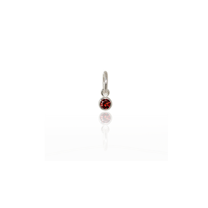 January Pendant Charm (Garnet)