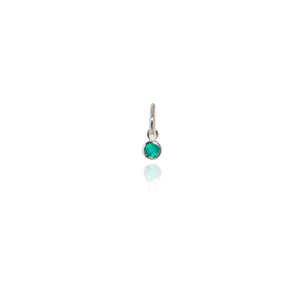 May Pendant Charm (Green Onyx)