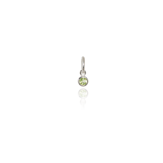 August Pendant Charm (Peridot)