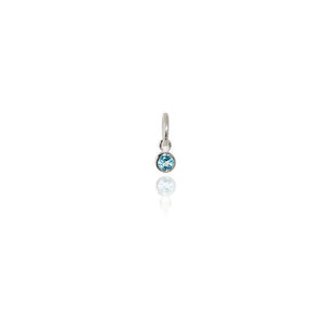 December Pendant Charm (Blue Topaz)