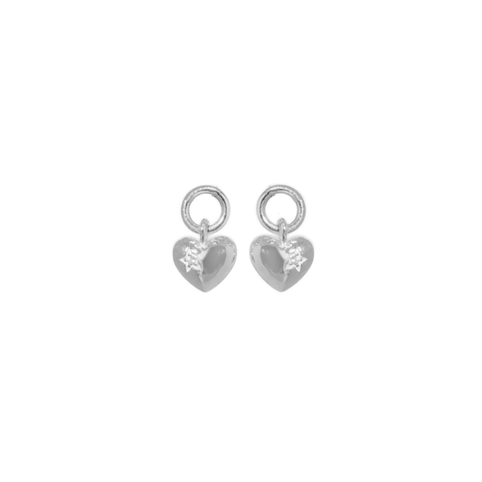 Heart of Love Huggie Charms