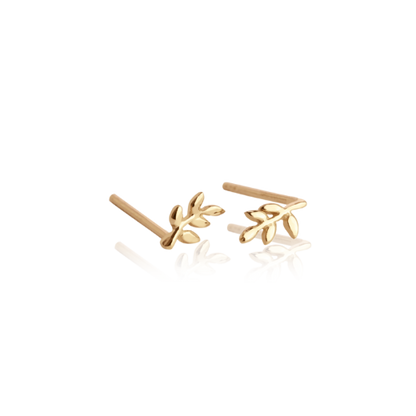 Golden Leaf Studs (Hope)