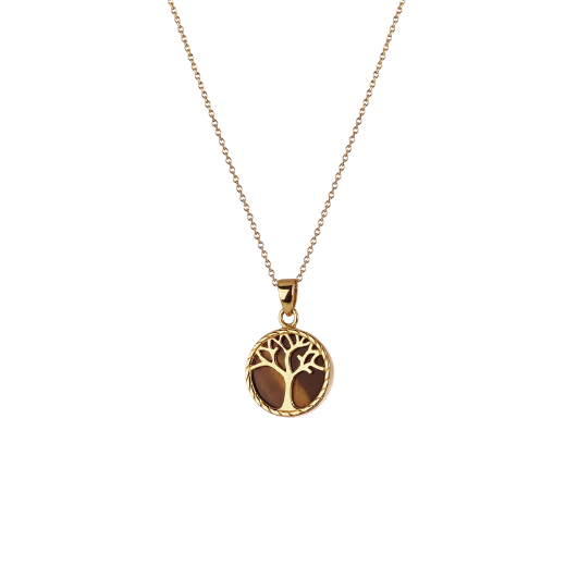 Tree Of Life Necklace (Gold) - (Strength)